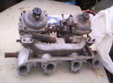 125CD Carbs Hillman Imp sports singer chamois on manifold for recon