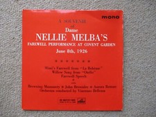 Dame Nellie Melba - Farewell