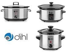 Electric Slow Cooker - Removable Ceramic Pot & Glass Lid 1.5L 3.5L 6.5L