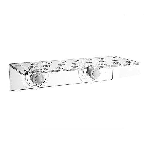 Clear acrylic coral - clear, bracket