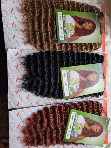 Boho water curl crochet - curl, braids