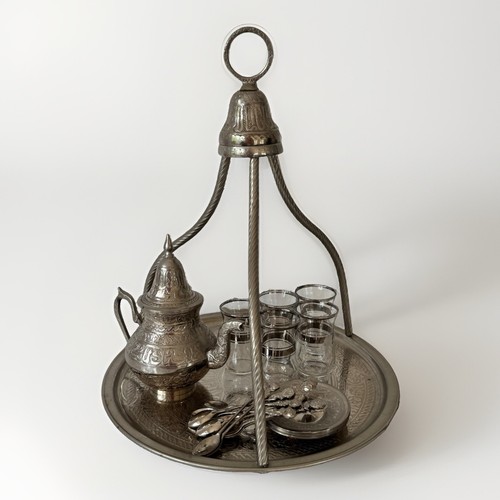 Vintage turkish tea set - vintage, teapot