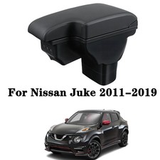 Armrest Compartment Box Storage For Nissan Juke 2011-2019  3 USB Center Console