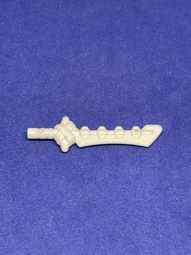 Lego mini figure white weapon - lego,