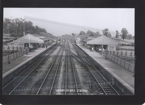 Wembley hill railway station - hill,