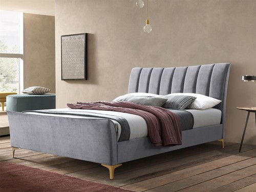 Birlea clover grey - grey, upholstered