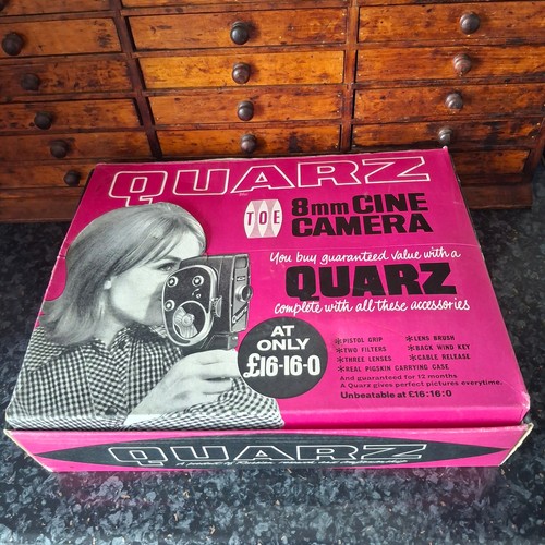 Vintage quarz toe 8mm cine - quarz,