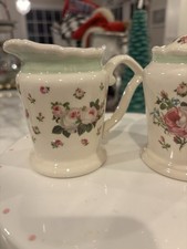 Vintage Sugar Creamer Roses