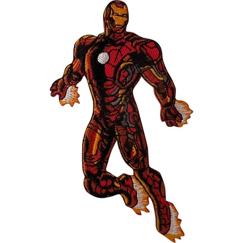 Iron man patch sew - iron, on