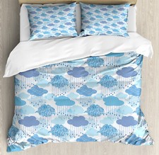 Cloud Duvet Cover Set Nimbus Clouds
