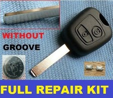 FOR PEUGEOT 2 BUTTON REMOTE