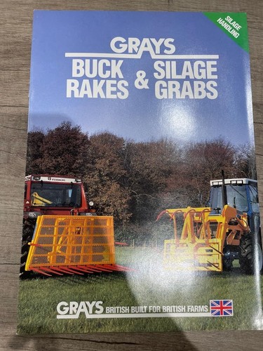 Grays buck rakes silage - buck, &