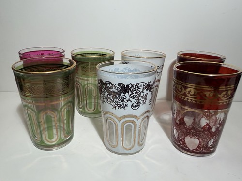 Moroccan tea glasses - of, 7