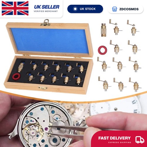 Mainspring winder sets - winder, brass