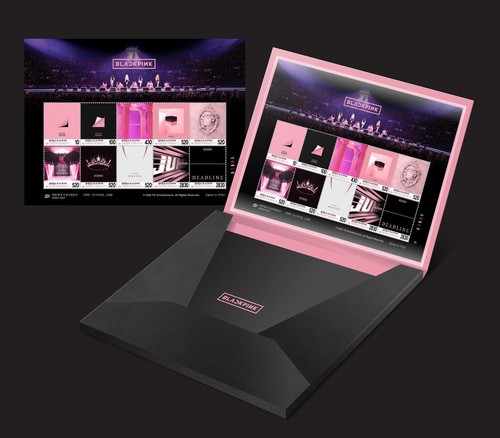 Blackpink commemorative stamp - blackpink,