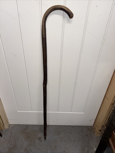 Antique wooden walking stick - walking,