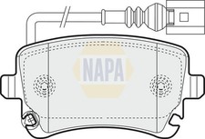 Napa rear brake pad set - rear, fits