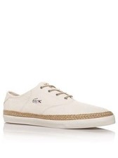 Lacoste Glendon Espa Shoes Trainers Off White Authentic Brand New