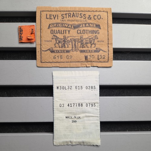 Vintage levi 615 - 615, tab