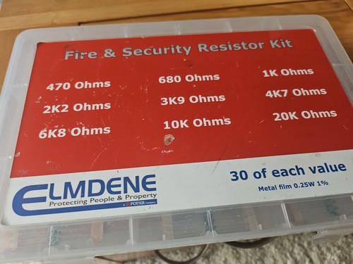 Fire security resistor kit - &,
