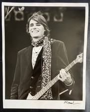 RARE NICKY WIRE MANIC STREET PREACHERS PHOTO, SIGNED BY PHOTOGRAPHER! UK ONLY!