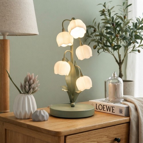 Elegant light flower table - 5-light,