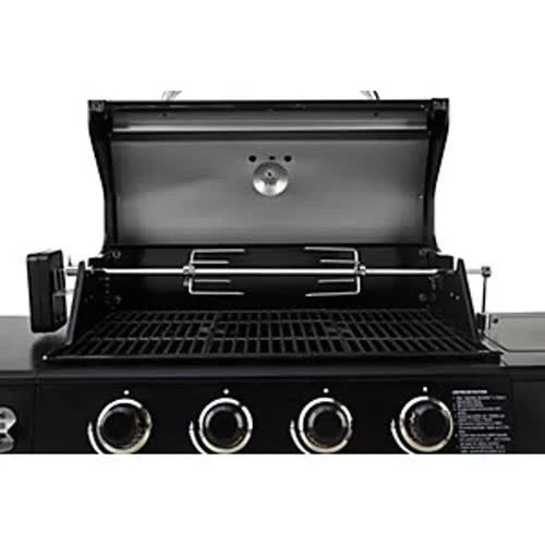 Heavy duty bbq - heavy, rotisserie