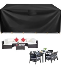 Heavy Duty Garden Furniture Covers 180*120*74CM Garden Sofa Cover Waterproof 420