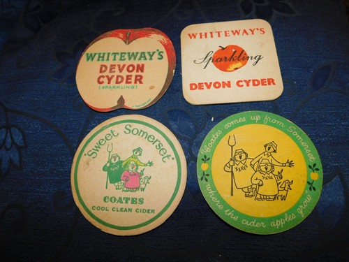 Collectable cider beermats - 4,