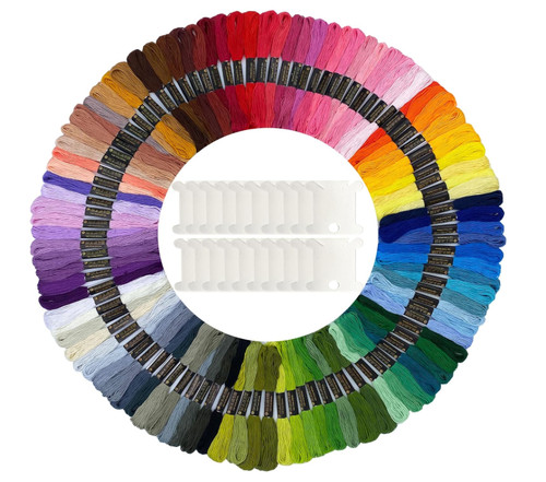 Embroidery floss 100 skeins - embroidery,