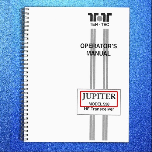 Ten tec jupiter 538 user - ten,