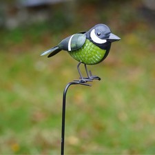 Greenfinch on Stick Metal