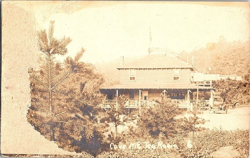 Real photo postcard rppc house - real,