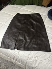 Vintage  Leather Skirt
