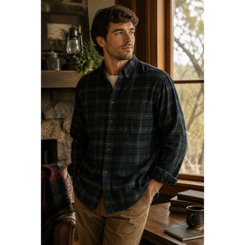 Lands end viyella wool cotton - lands',