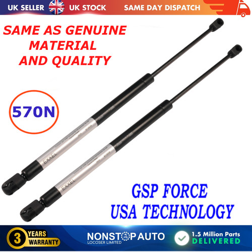 Rear tailgate gas - 2x, struts