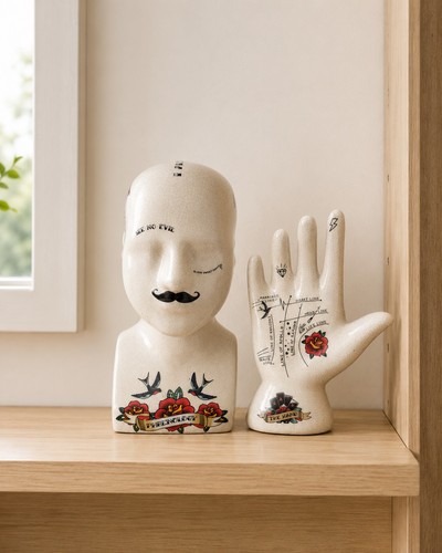 Porcelain tattoo design - porcelain,