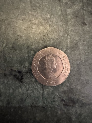 Rare 20p coin gibraltar - -,