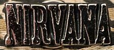 NIRVANA Metal Pin Badge