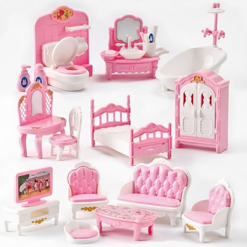 Couch set miniatures - couch, furniture