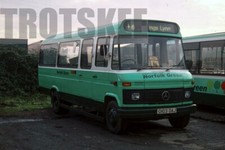 35mm Slide Norfolk Green Mercedes Benz L608D RB D103DAJ 1996 Original