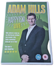 * Adam Hills Happyism Live DVD 2013 With Extras Cert 15 Stand up Comedy Region 2