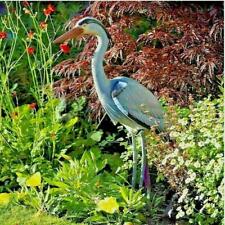 Pond Garden 76cm Heron Decoy Pest Deterrent Fish Koi Carp Large Bird Scarer