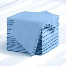 Large Blue Microfibre Home
