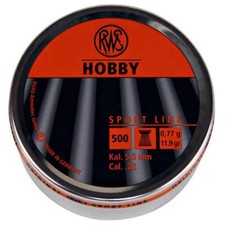 RWS Hobby .22 Air Pellets Tins of 500 11.9gr Fast UK Dispatch