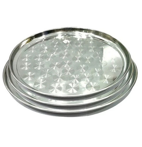 Round serving tray - round,