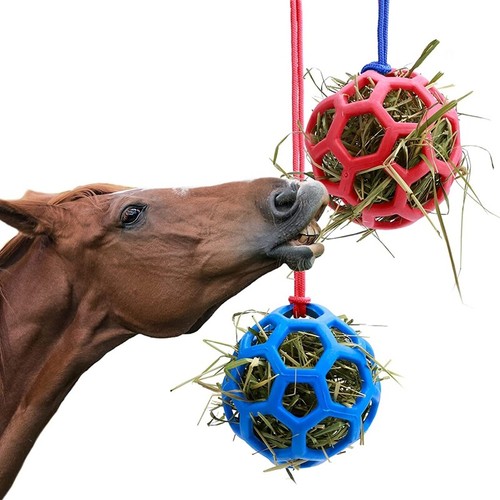 2pcs horse treat ball hay - horse,