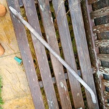 Vintage Lining-Up Pry Bar Pointed Wrecking Bar Crow Bar Tool