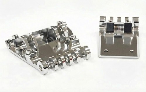Billet machined skid plate set - machined,