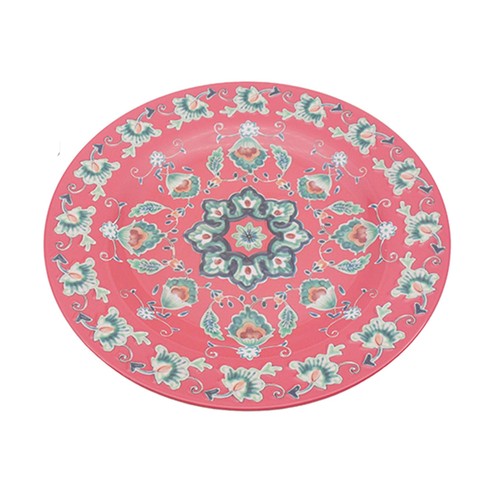 Melamine plate 28cm red - melamine,